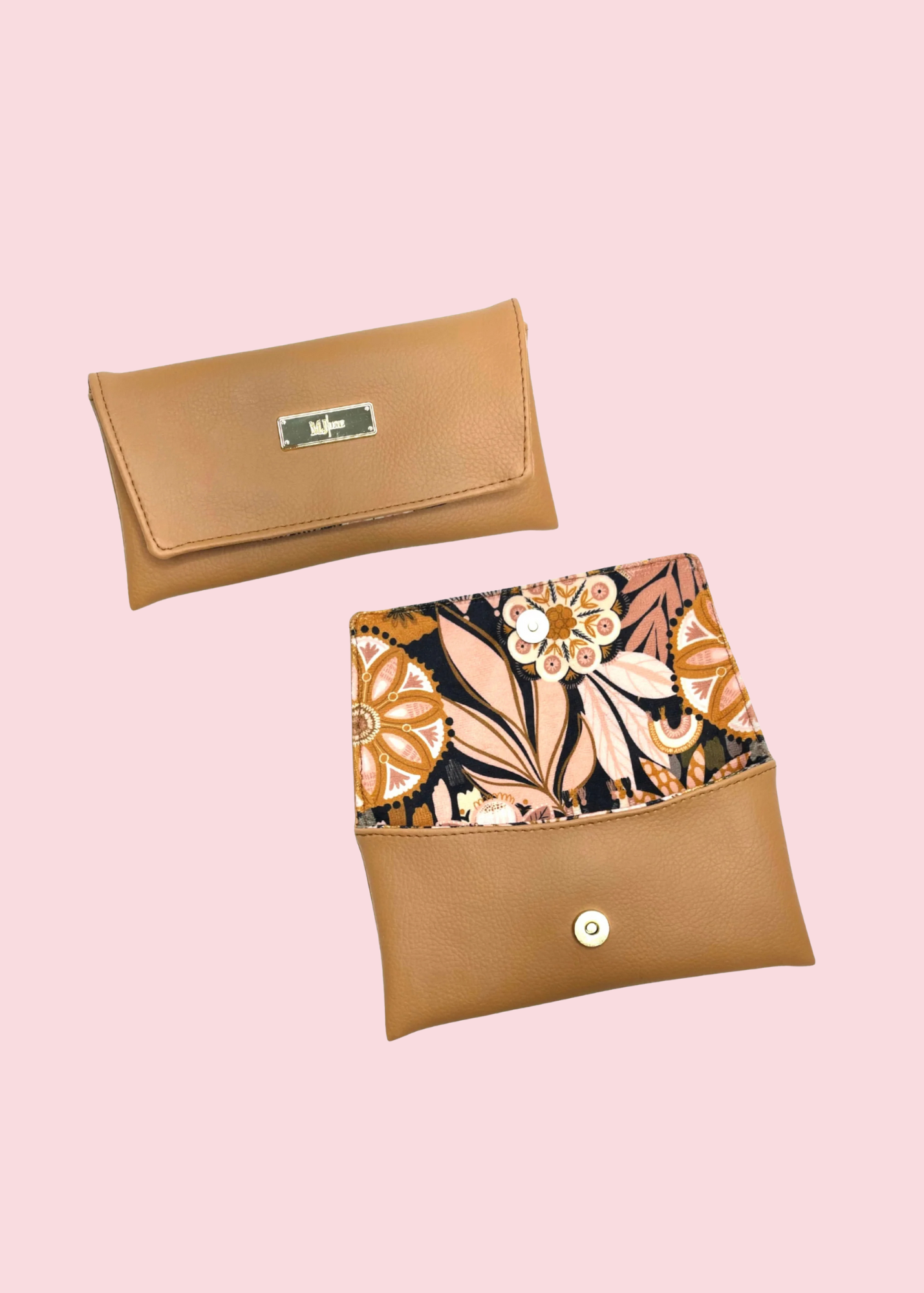 Makeup Junkie Bags - Smooth Cognac Luxe Sunglass Case [Pre  display picture 2