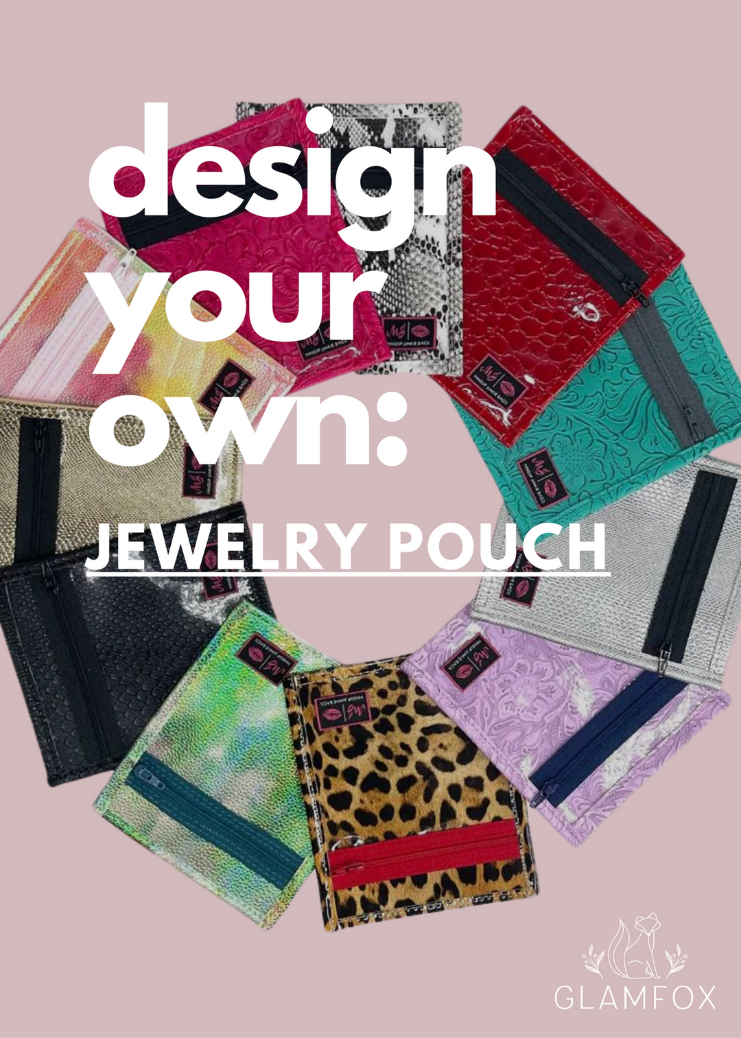 Makeup Junkie: Design-A-Bag - JEWELRY POUCH [Pre-Order]