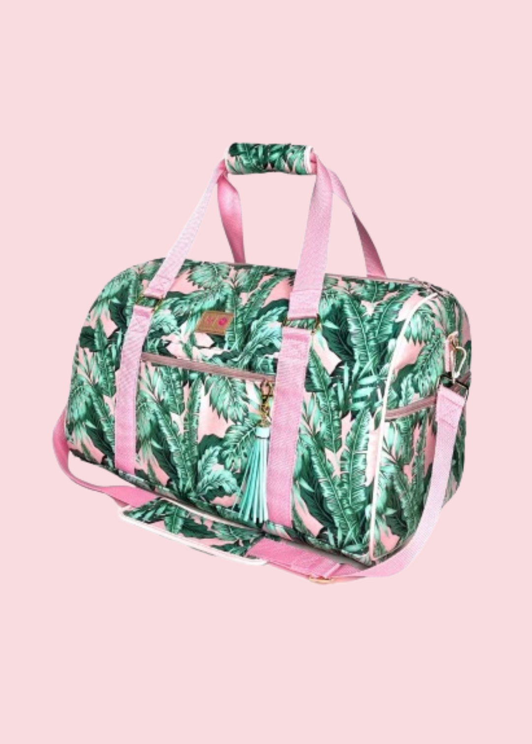 Makeup Junkie Bags - Spring Palms Duffel Bag [Pre-Order]