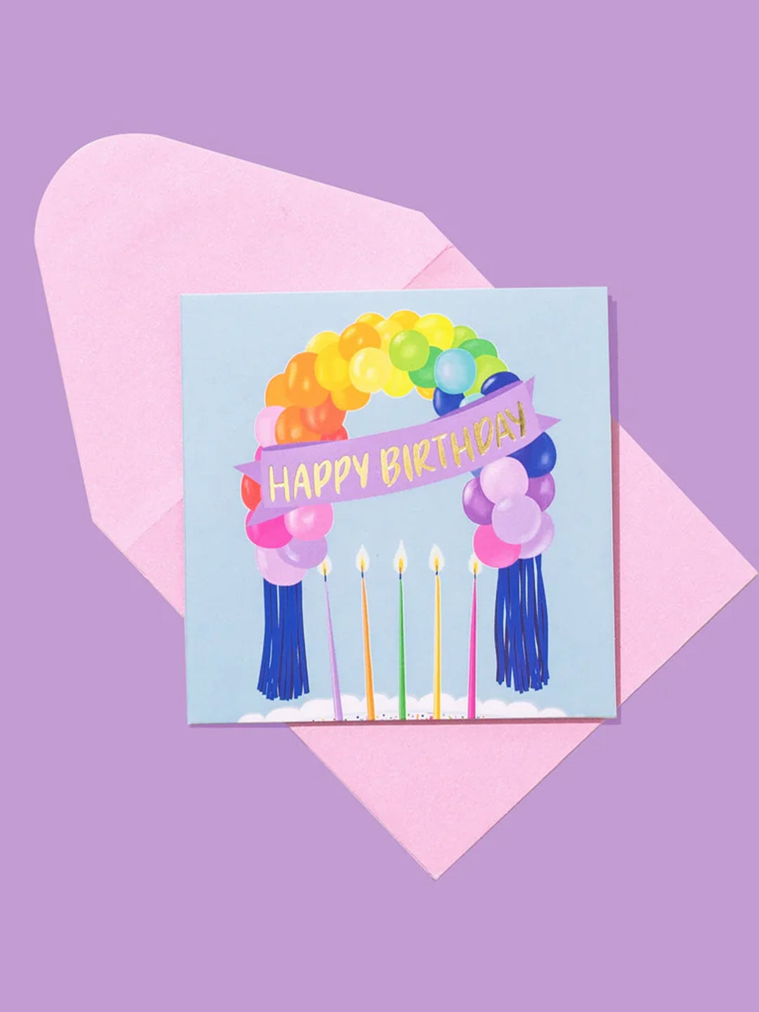 Taylor Elliot -  Happy Birthday Balloons Card