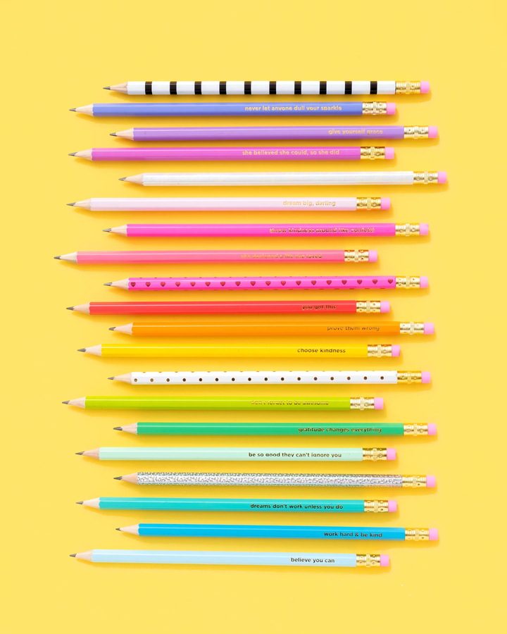 Taylor Elliot -  20 Motivational Pencil Set