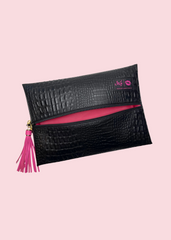 Makeup Junkie Bags - Shade of Onyx Flat Lay [Pre-Order]