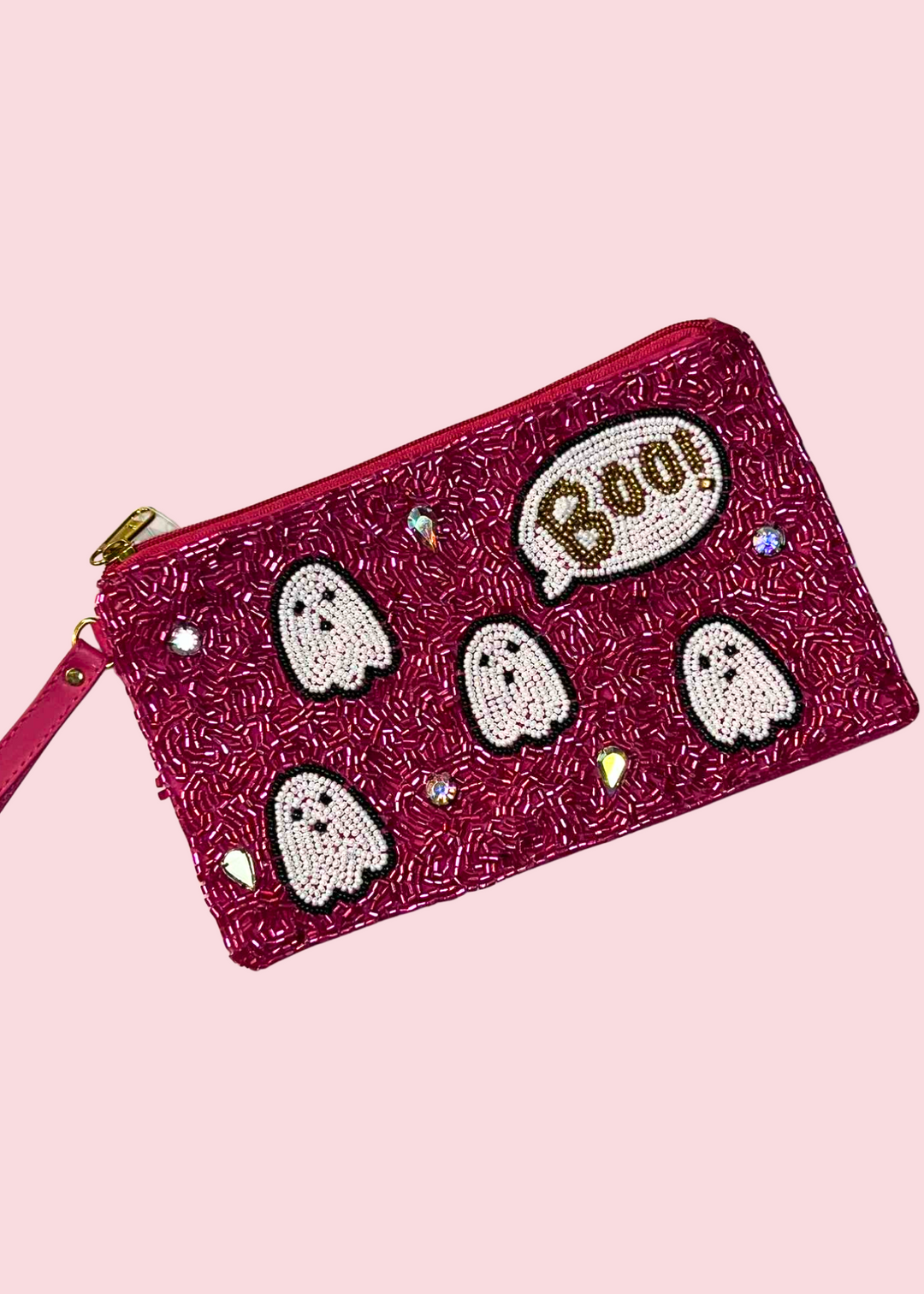 All That Glitterz - Bling Beaded Zippy Bag