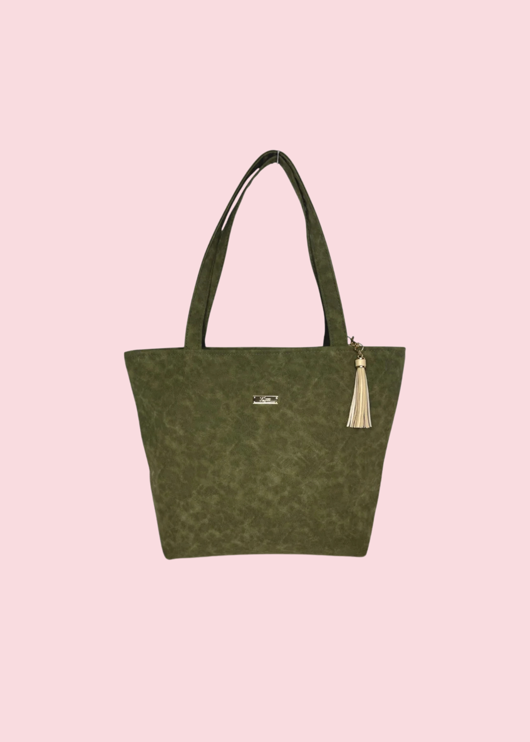 Makeup Junkie Bags - Suede Soul Olive Luxe Tote Bags [Pre-Order]