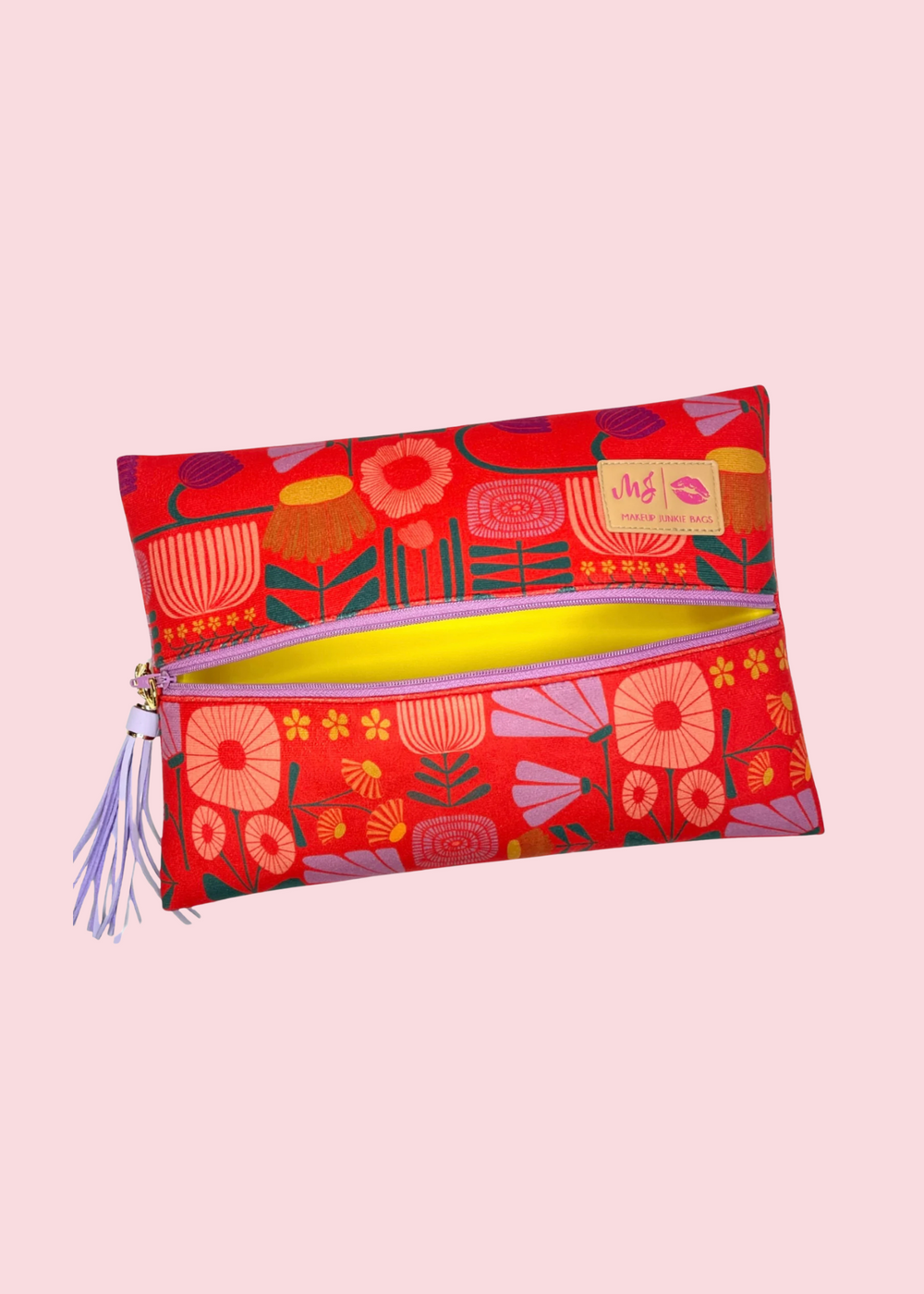 Makeup Junkie Bags - Costa Poppy Flat Lay [Pre-Order]