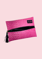 Makeup Junkie Bags - Bubble Gator MJ PINK [Pre-Order]