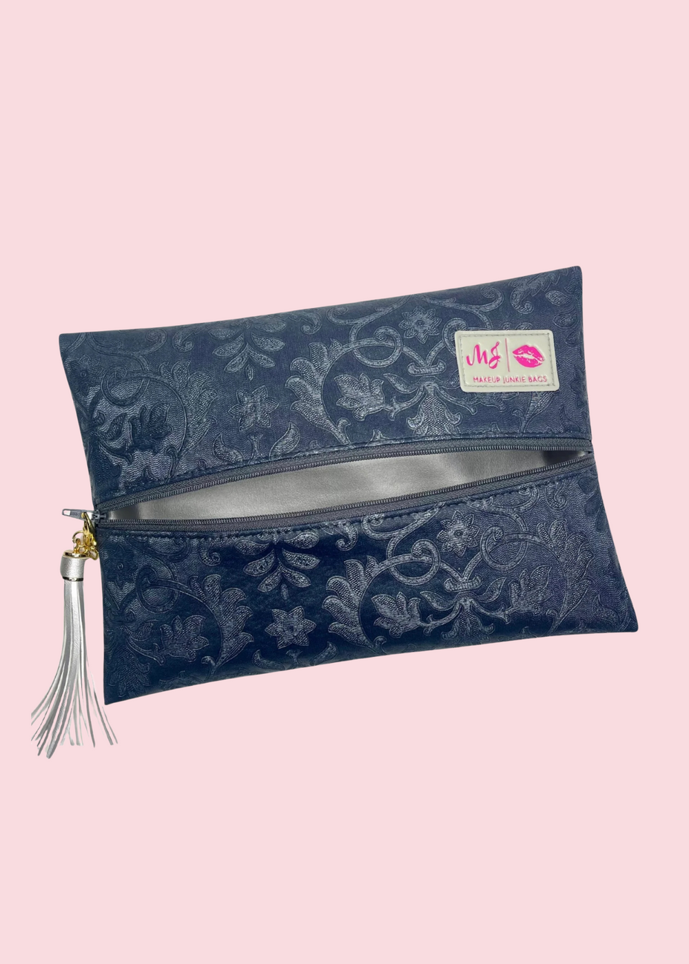 Makeup Junkie Bags - Romance Navy Flat Lay [Pre-Order]
