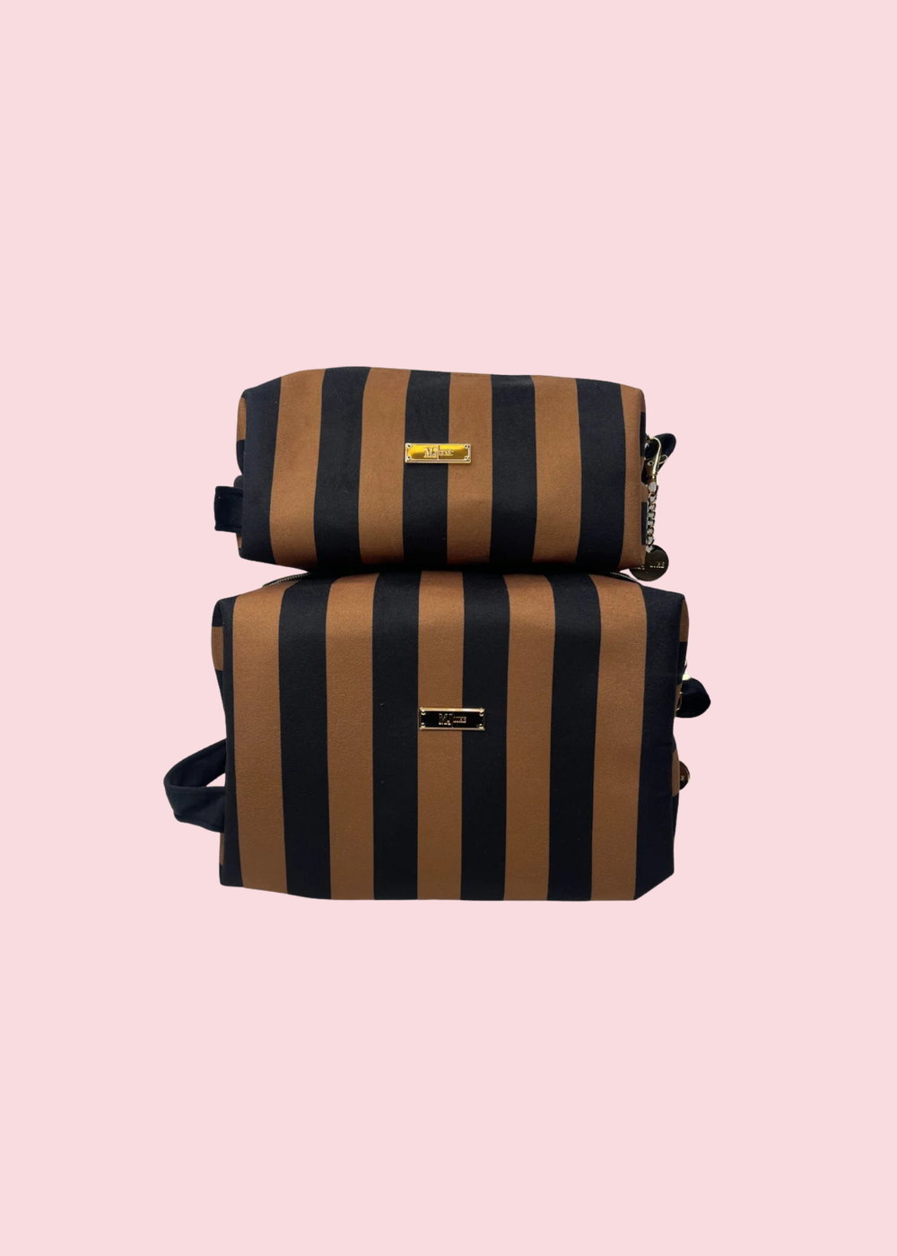 Makeup Junkie Bags - Cabana Onyx Bobbie Bags [Pre-Order]