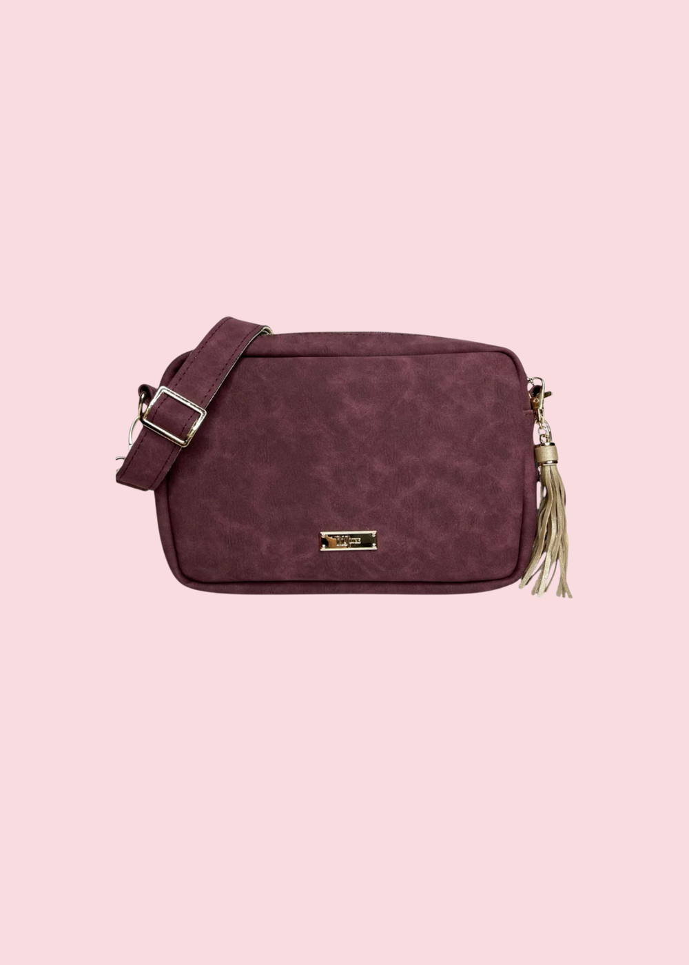 Makeup Junkie Bags - Suede Soul Bordeaux Luxe Uptown [Pre-Order]