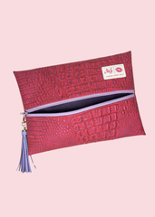 Makeup Junkie Bags - Ice Gator Purple Kinda Pink Travel Bags [Pre-Order]