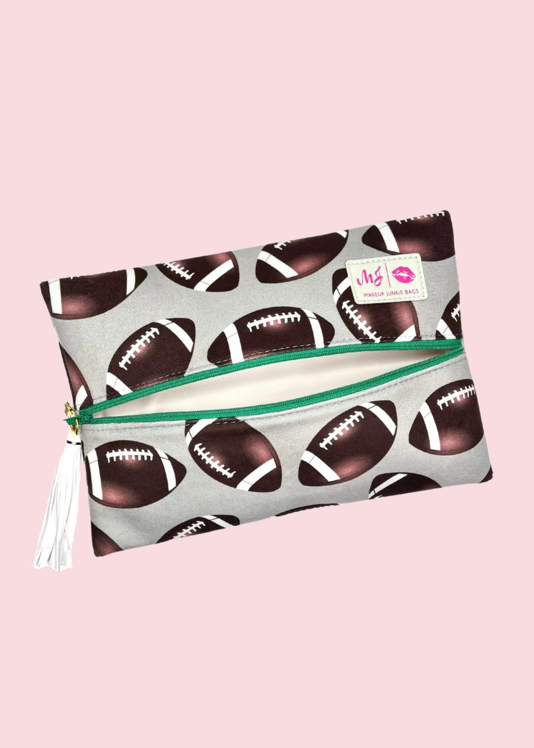 Makeup Junkie Bags - Sports Fan Football Travel Bags [Pre-Order]