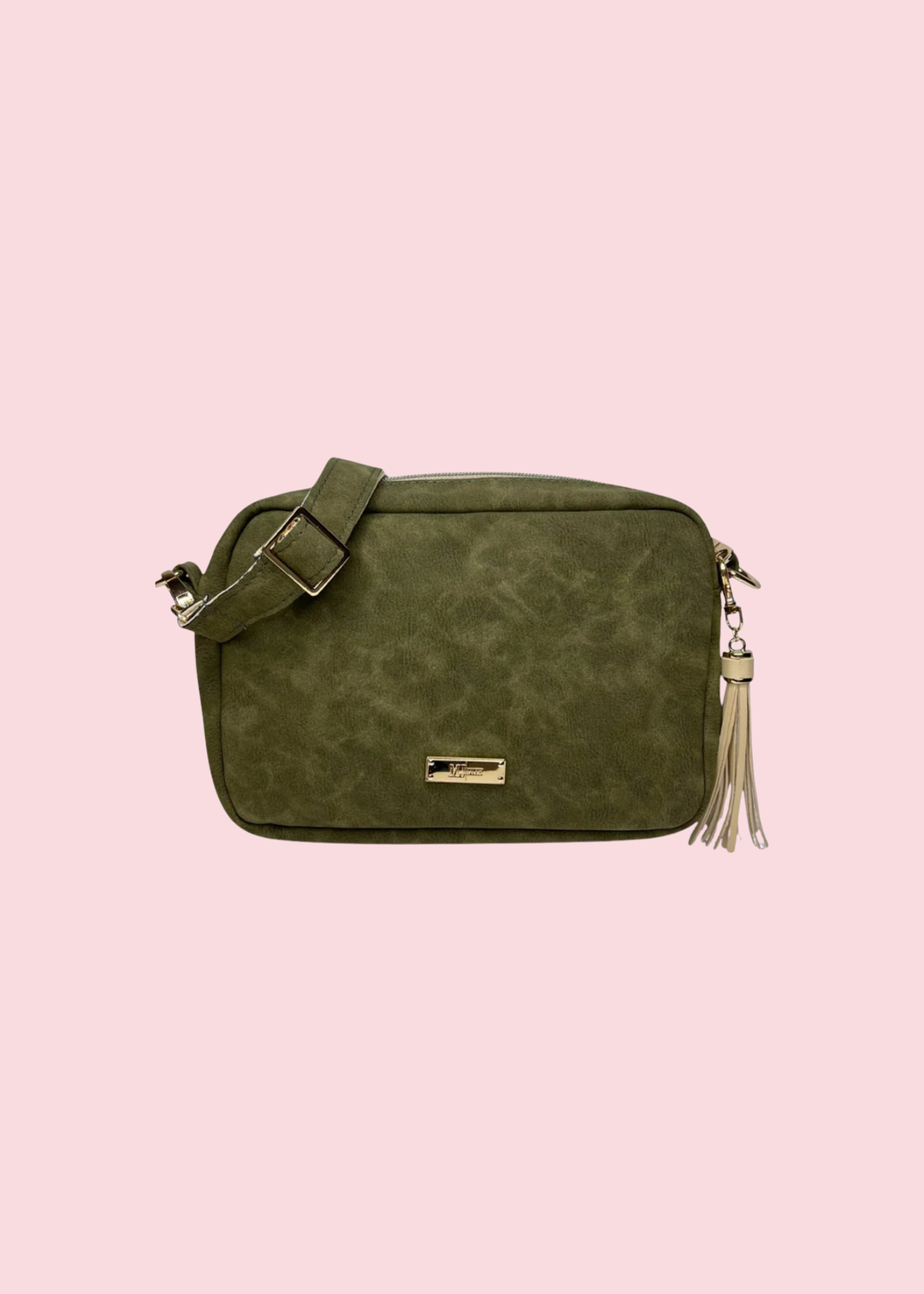 Makeup Junkie Bags - Suede Soul Olive Luxe Uptown [Pre-Order]