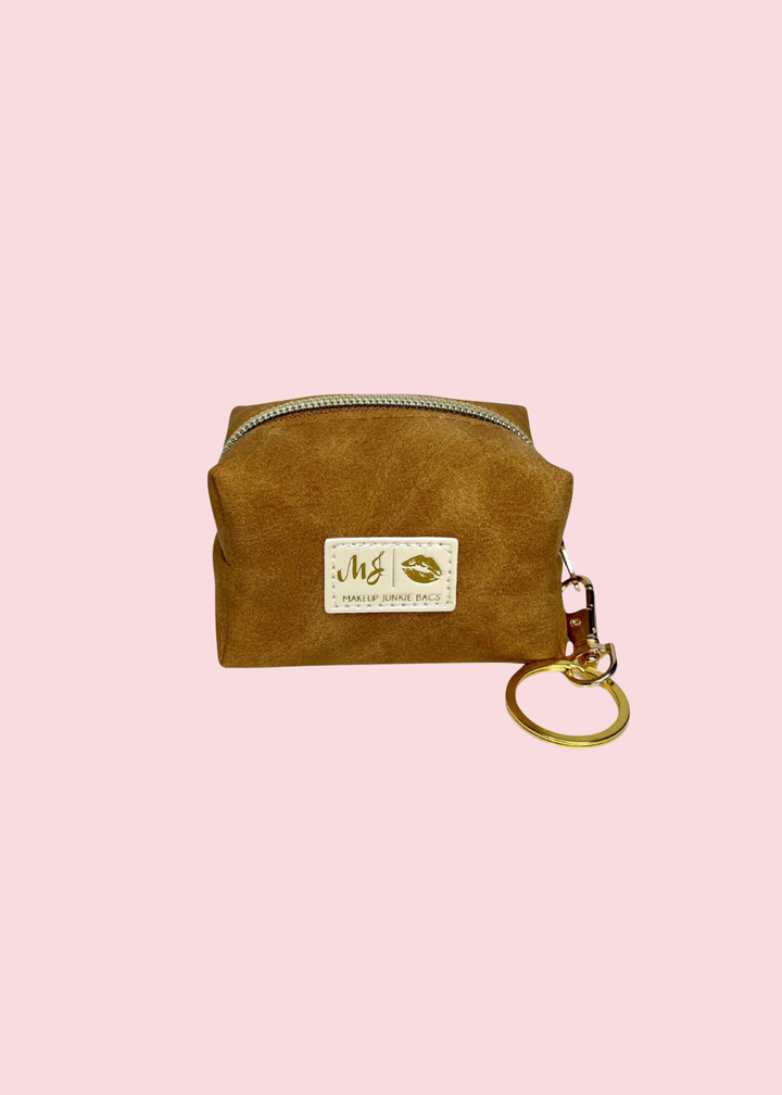 Makeup Junkie Bags - Suede Soul Amber Luxe Bobbie Bags [Pre-Order]
