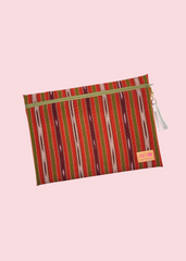 Makeup Junkie Bags - Mezcal Jumbo Top Zip Flat Lay [Pre-Order]