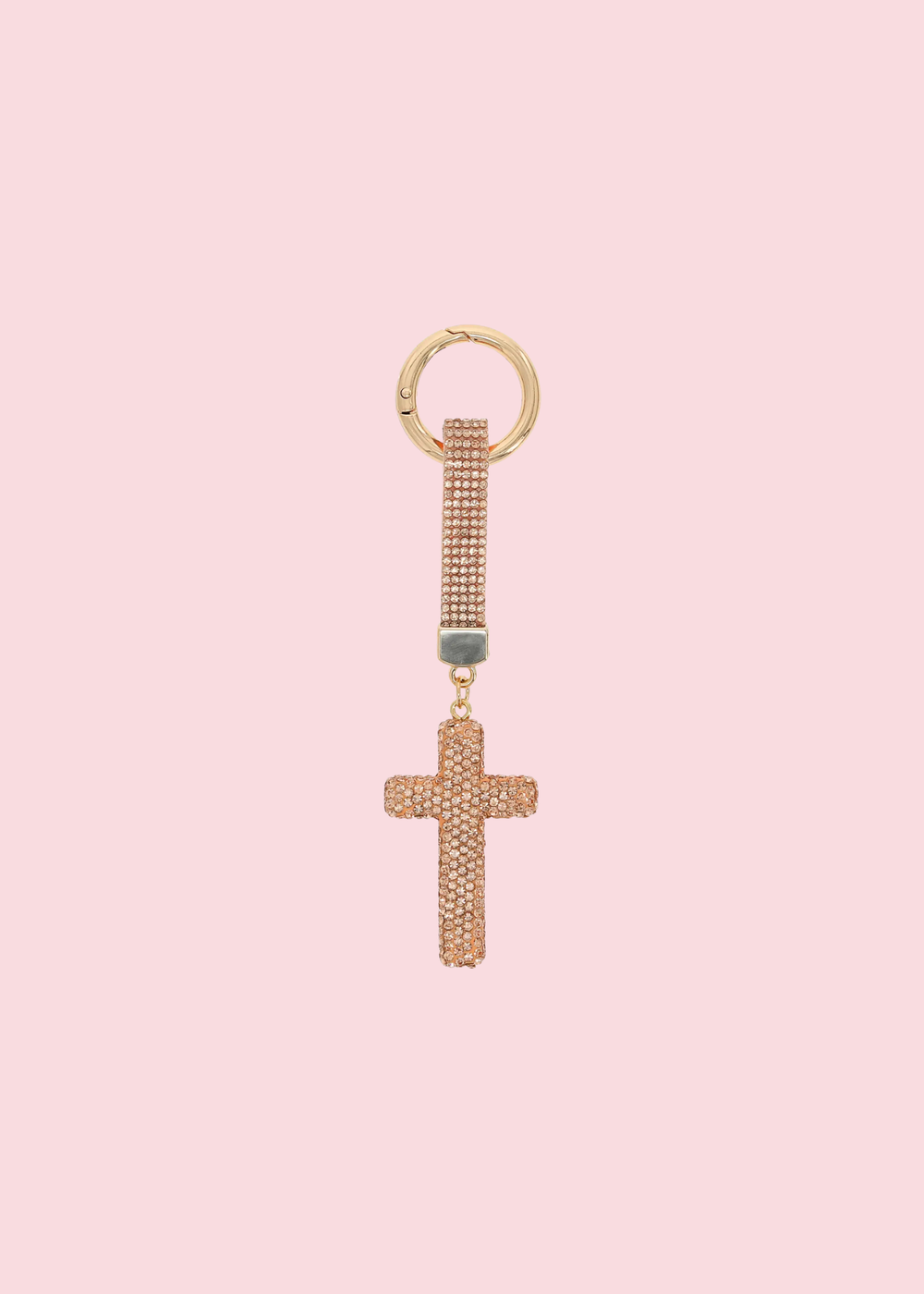 Glamfox - Cross Bling Bag Charm