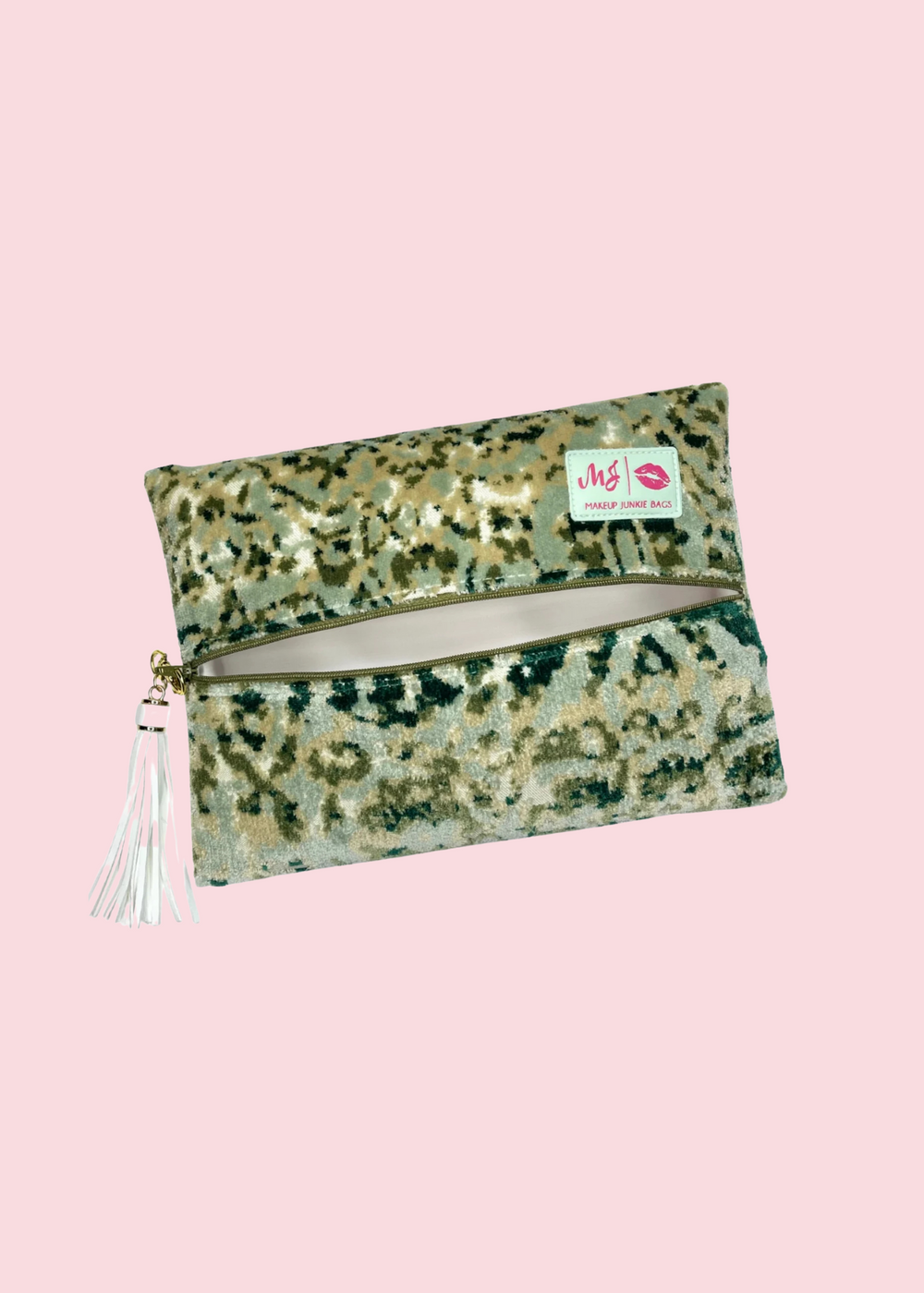 Makeup Junkie Bags - Envy Flat Lay [Pre-Order]