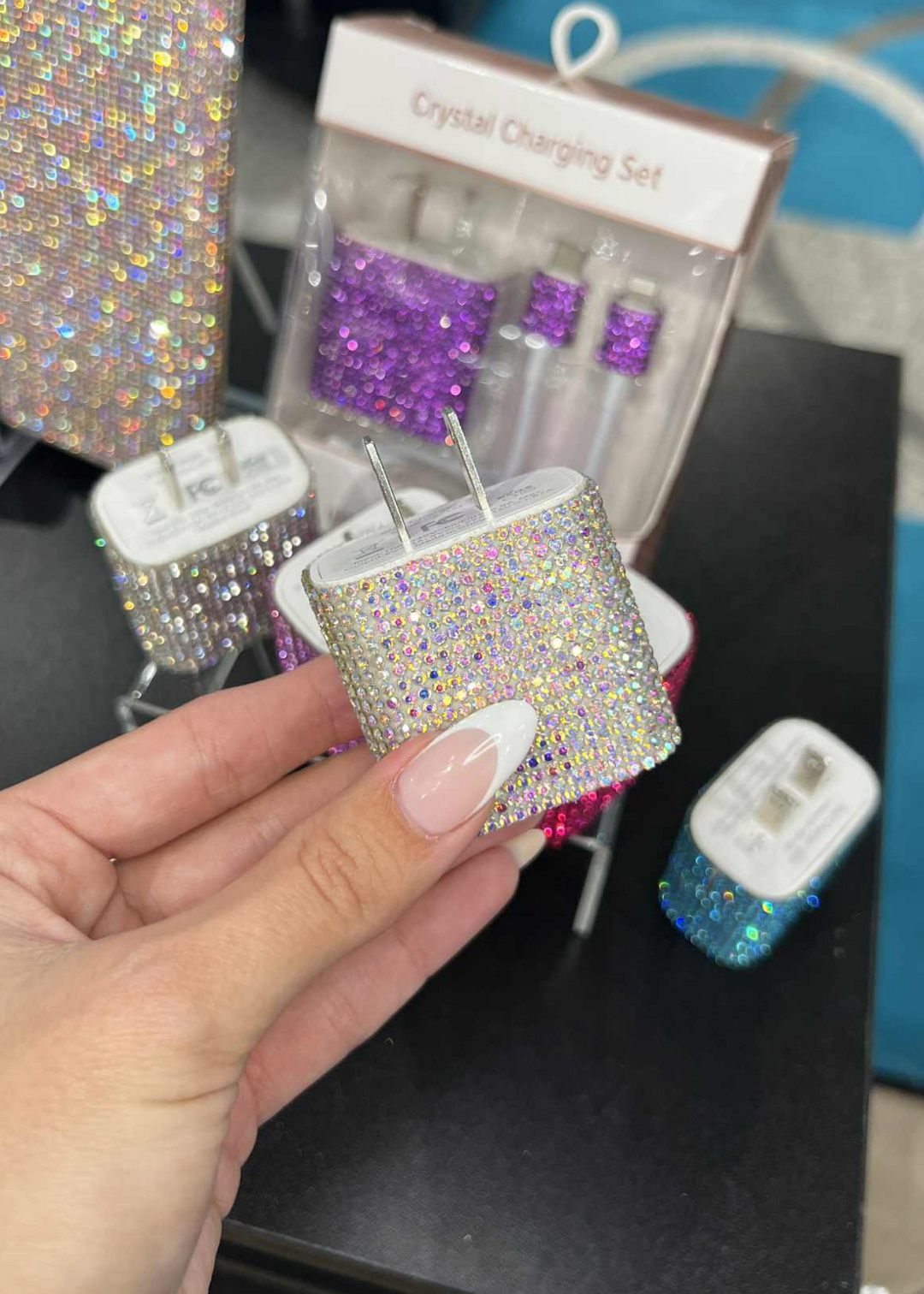 Tech Trendz - Crystal Charging Block Sets