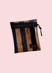 Makeup Junkie Bags - Cabana Onyx Jewelry Pouch [Ready To Ship]