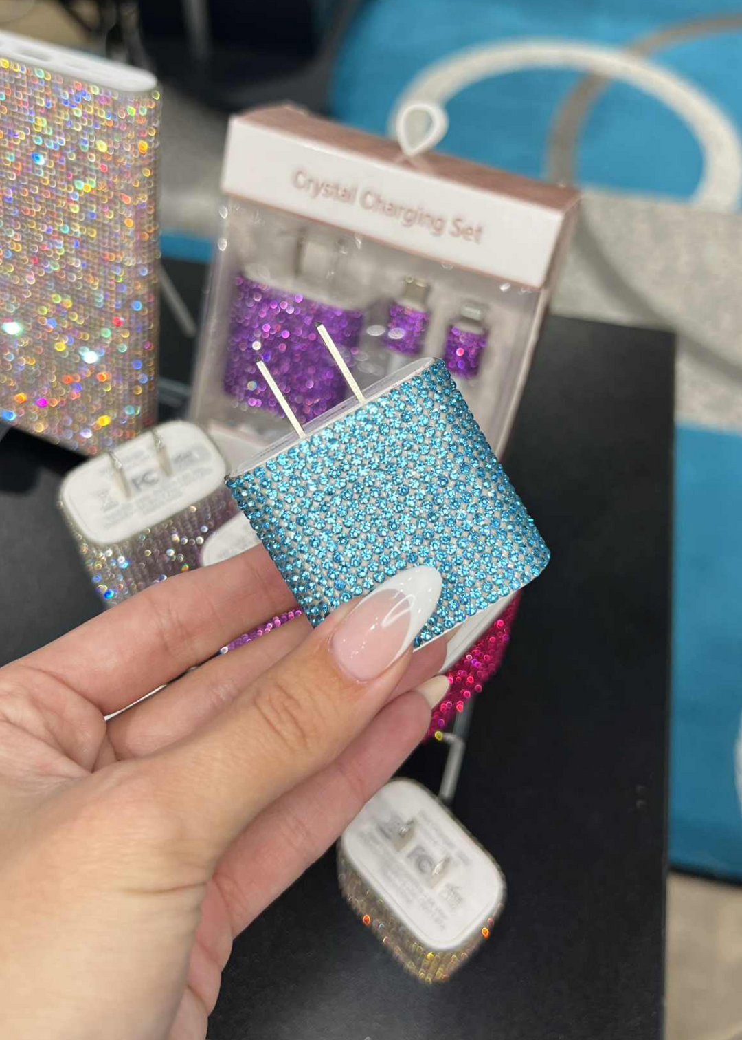 Tech Trendz - Crystal Charging Block Sets