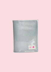 Makeup Junkie Bags - Glitter Silver Passport Book [Pre-Order]