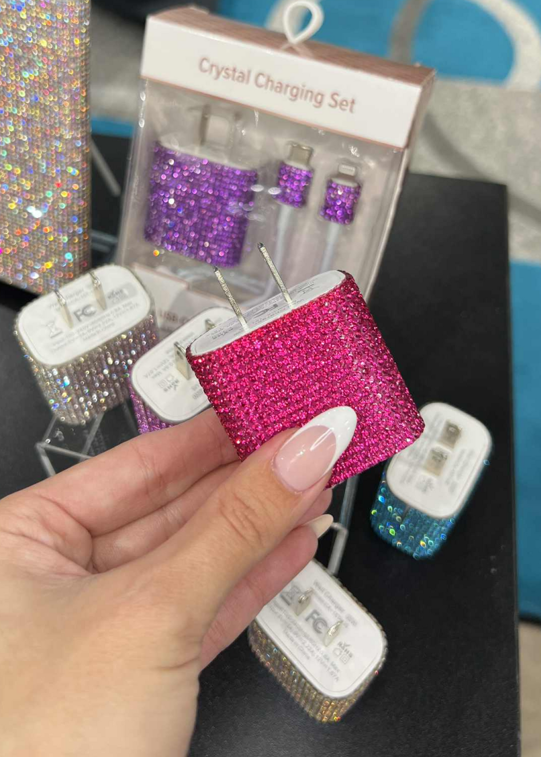 Tech Trendz - Crystal Charging Block Sets