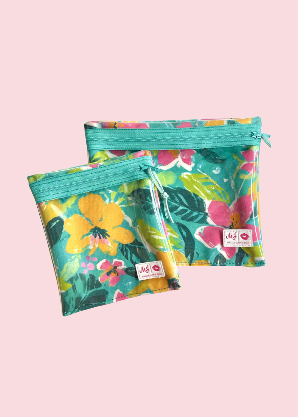 Makeup Junkie Bags - Island Escape Travel Bags [Ready to Ship]