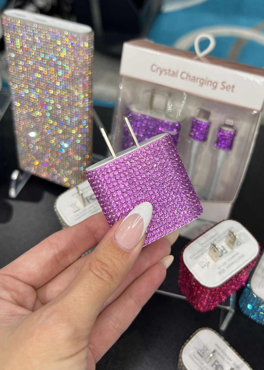 Tech Trendz - Crystal Charging Block Sets