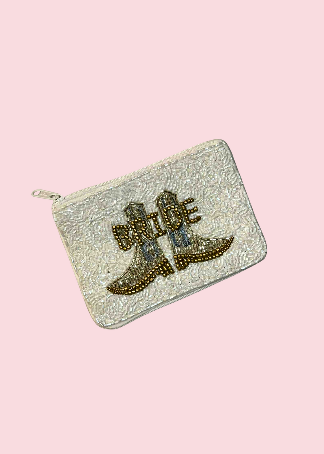 All That Glitterz - Bling Beaded Zippy Pouch