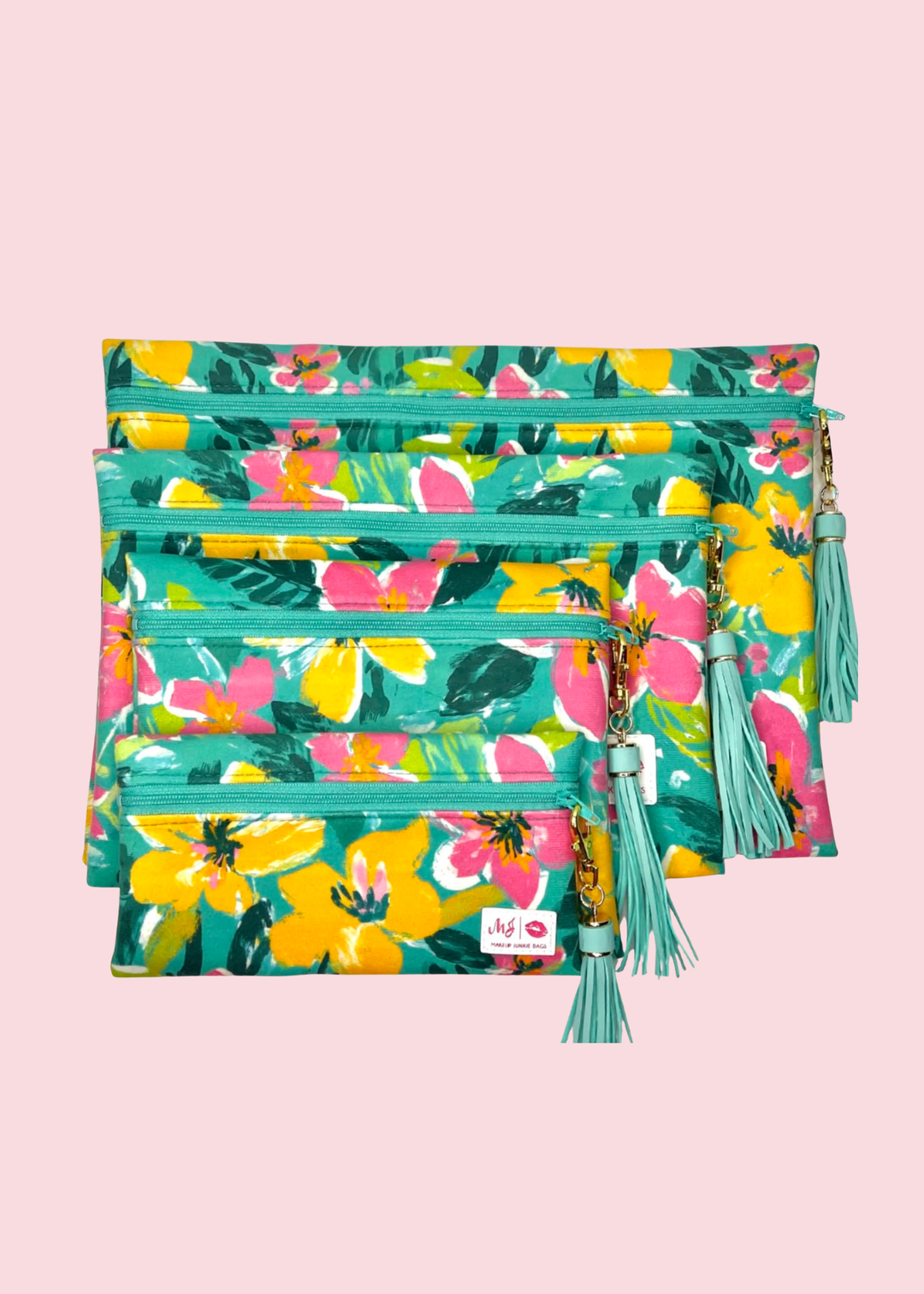 Makeup Junkie Bags - Island Escape Travel Bags [Pre-Order]
