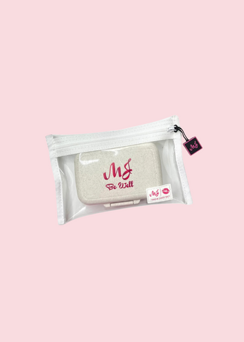Makeup Junkie Bags - Bone MJ Dosette Case [Pre-Order]