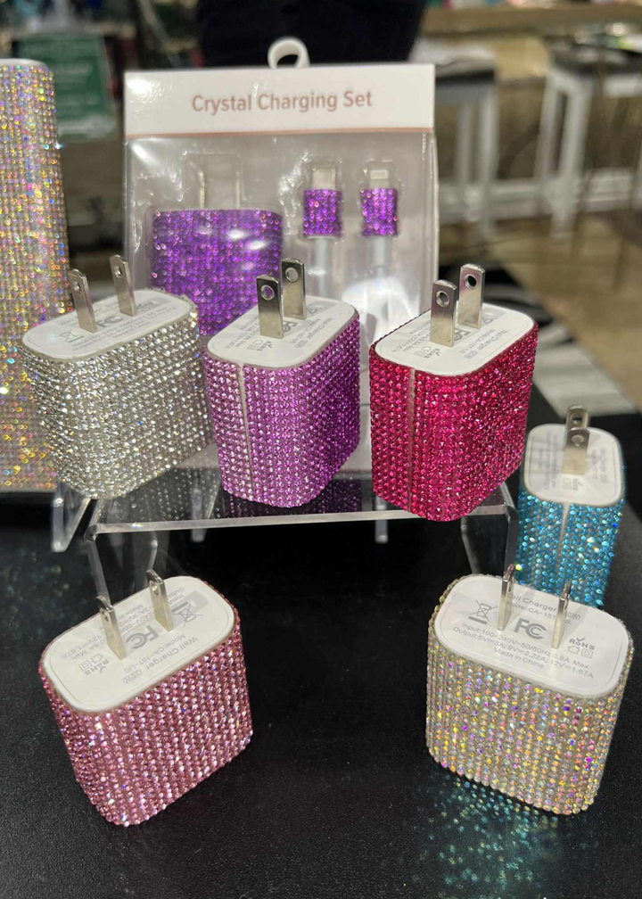 Tech Trendz - Crystal Charging Block Sets