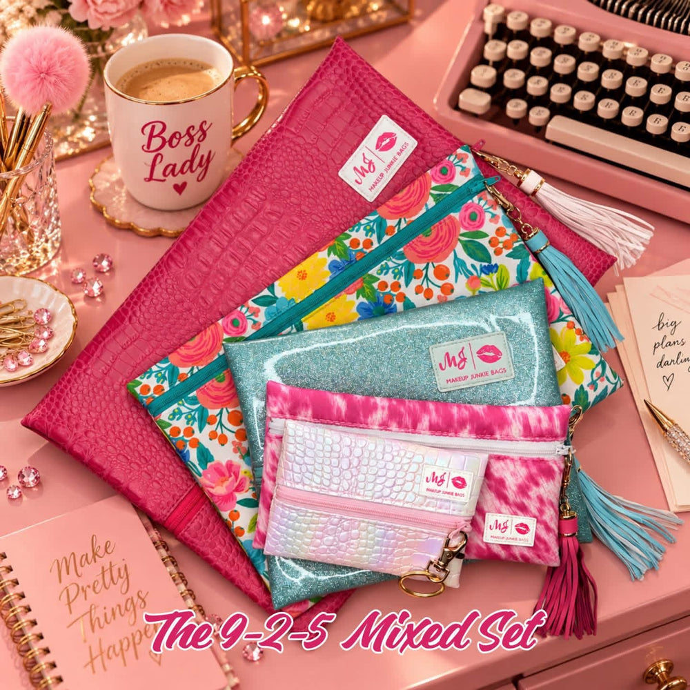 Makeup Junkie Bags - The 9-2-5 Mixed Set [Pre-Order]