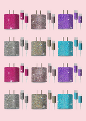 Tech Trendz - Crystal Charging Block Sets