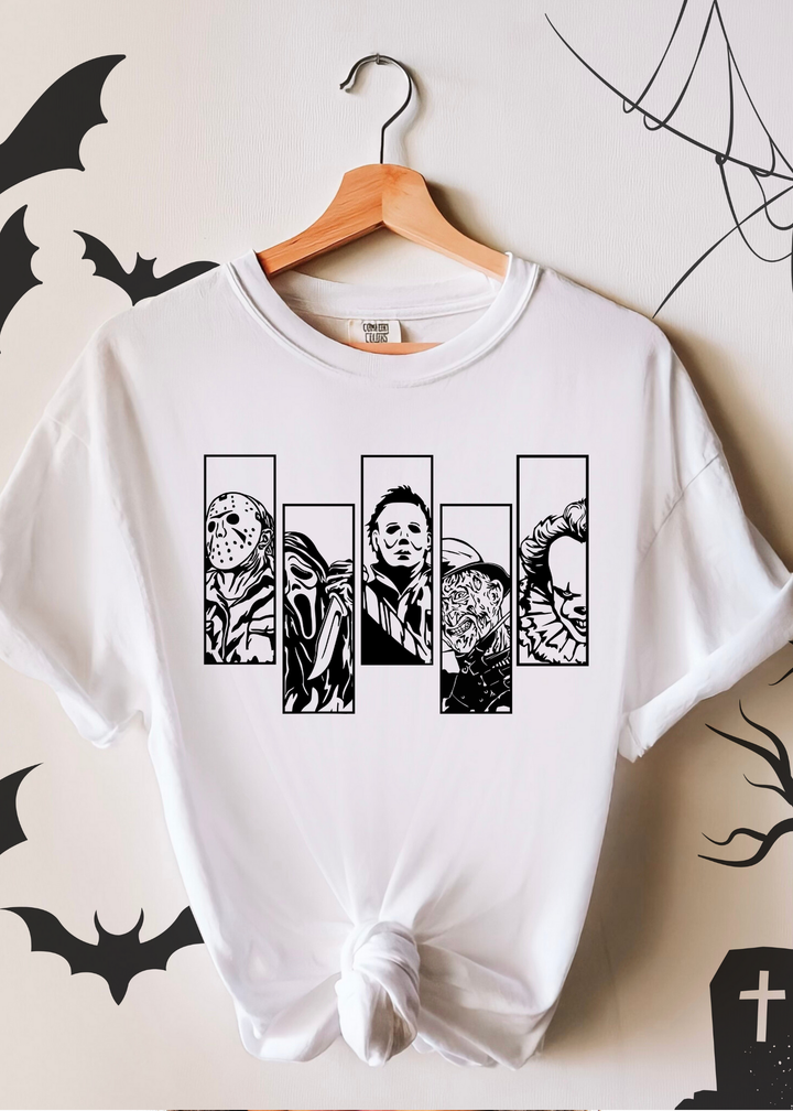 Glamfox  - Halloween Movies Graphic Tee