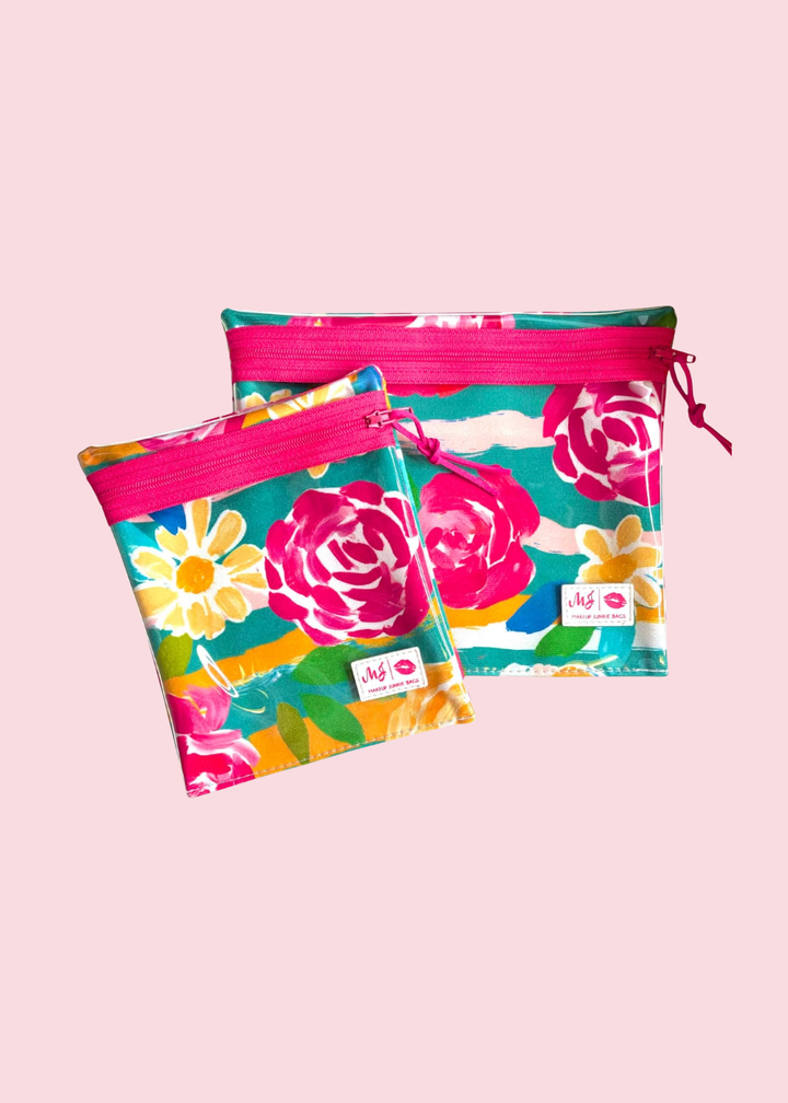 Makeup Junkie Bags - Ribbon &amp; Rose Travel Bags [Pre-Order]