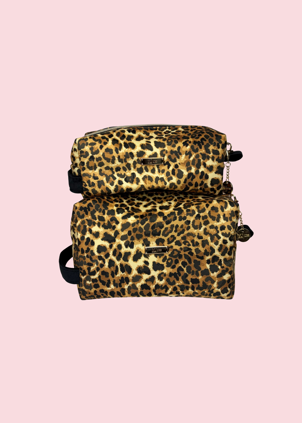Makeup Junkie Bags - Lady Leopard Bobbie Bags [Pre-Order]