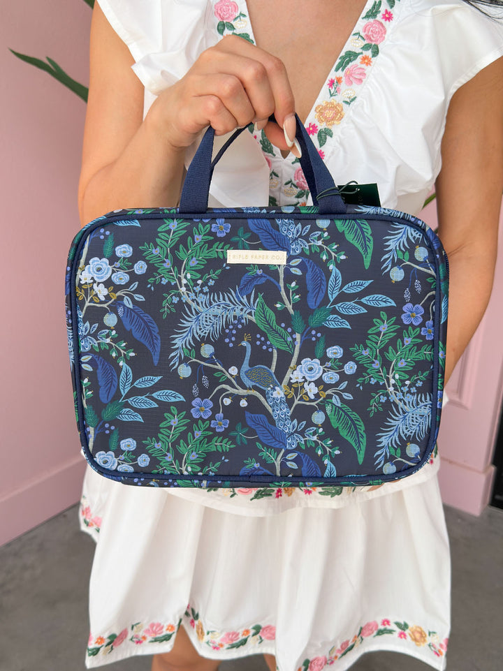 Rifle Paper Co. - Peacock Travel Cosmetic Case