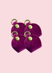 PurseN - Fuschia Necklace Holder [Set of 4]
