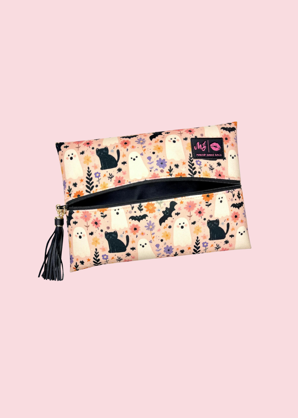 Makeup Junkie Bags - Black Cat Energy Travel Bags [Pre-Order]