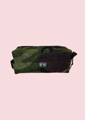Man Junk Bags - The Waved Canvas Camo Bobbie Bag [Pre-Order]
