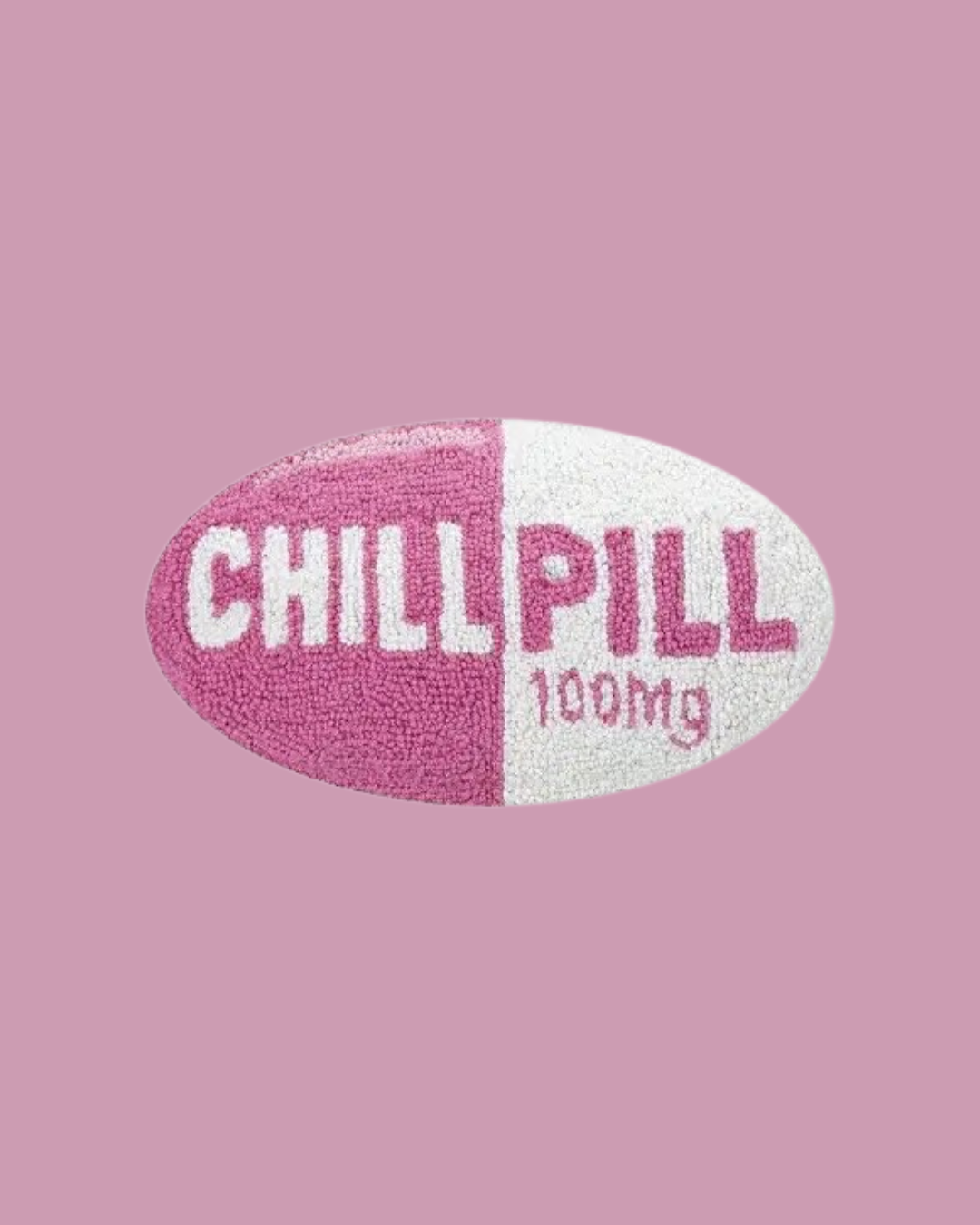 Peking Handicraft - Pink Chill Pill Hook Pillow