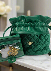 PurseN - Emerald Velvet Ultra Jewelry Case