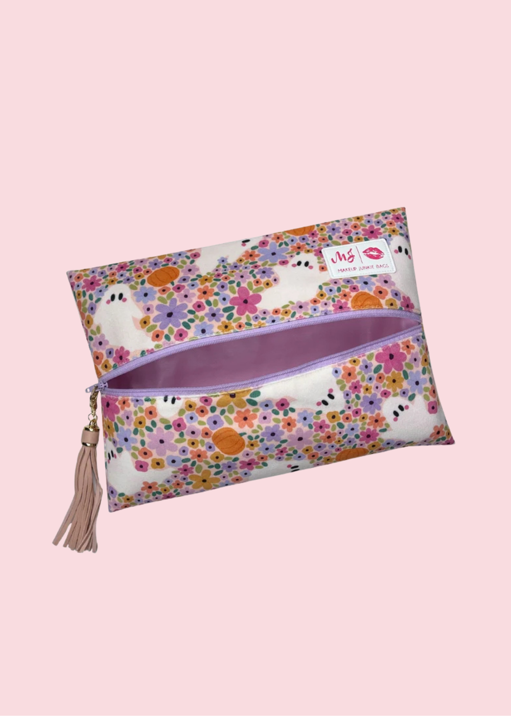 Makeup Junkie Bags - Boo-tiful Blooms Travel Bags [Pre-Order]
