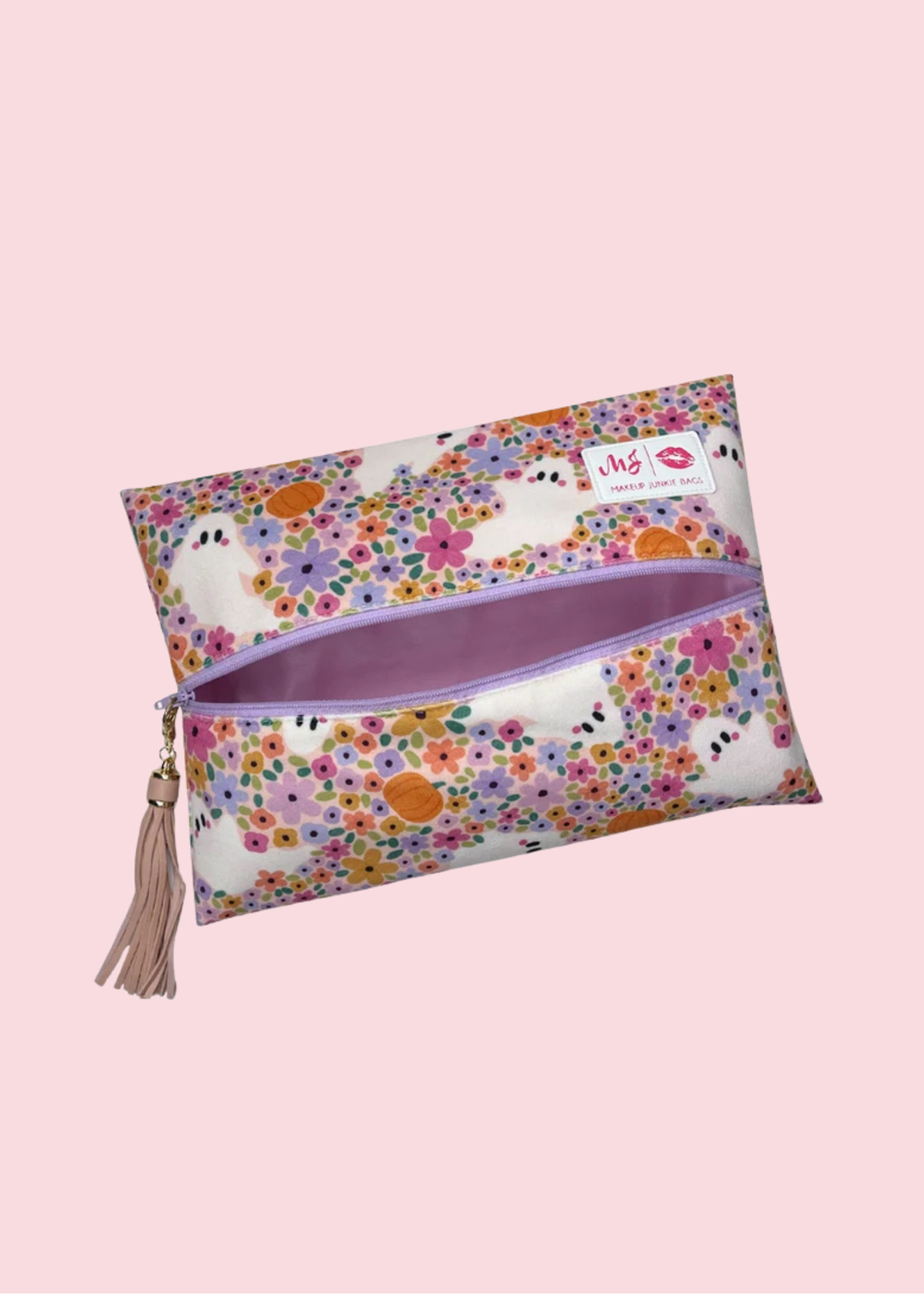 Makeup Junkie Bags - Boo-tiful Blooms Travel Bags [Pre-Order]