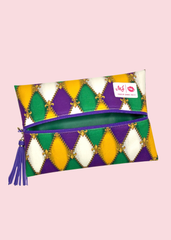 Makeup Junkie Bags - Fat Tuesday Flat Lay [Ready to Ship]