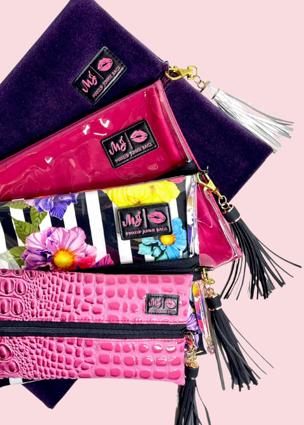 Makeup Junkie Bags - The Glam Garden Mixed Set [Pre-Order]