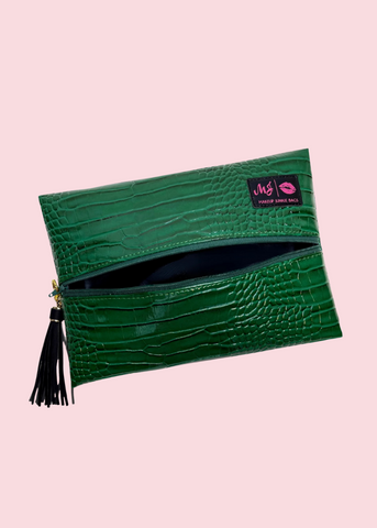 Makeup Junkie Bags - LUSH Gator Flat Lay [Pre-Order]