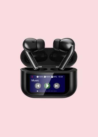 Tech Trendz - Smart Earbuds w/Active Noise Canceling