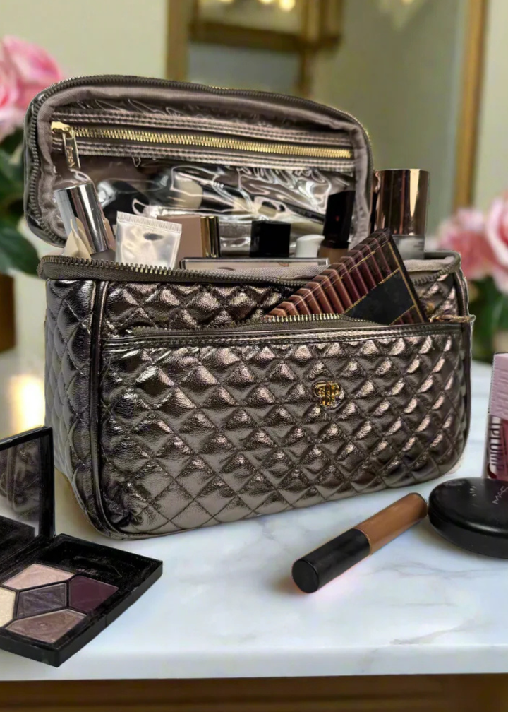 PurseN - Bronze Classic Train Case