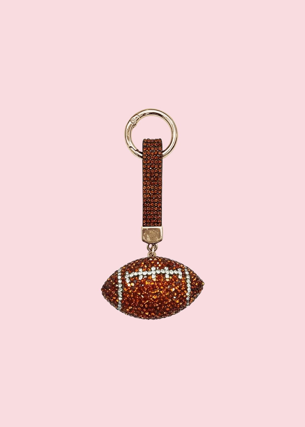 Glamfox - Football Bling Bag Charm